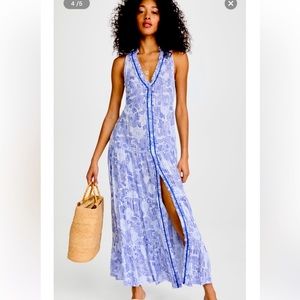 Poupette St Barth Nana V Long dress size XS